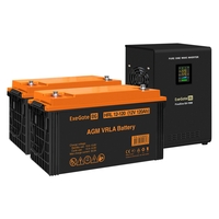 UPS set ExeGate FineSine SX-1500.LCD.AVR.2SH + battery HRL 12-120 (12V, 120Ah), 2 pcsece UPS set ExeGate FineSine SX-1500.LCD.AVR.2SH + battery HRL 12-120 (12V, 120Ah), 2 pcsece