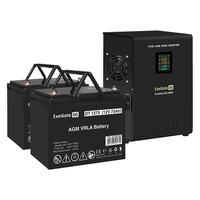 UPS set ExeGate FineSine SX-2000.LCD.AVR.2SH + battery DT 1275 (12V, 75Ah), 2 pcsece UPS set ExeGate FineSine SX-2000.LCD.AVR.2SH + battery DT 1275 (12V, 75Ah), 2 pcsece