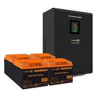 UPS set ExeGate FineSine SX-3000.LCD.AVR.2SH.T + battery HR 12-40 (12V, 40Ah),4 pcsece UPS set ExeGate FineSine SX-3000.LCD.AVR.2SH.T + battery HR 12-40 (12V, 40Ah),4 pcsece