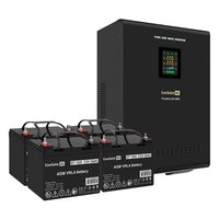 UPS set ExeGate FineSine SX-5000.LCD.AVR.2SH.T + battery DT 1233 (12V, 33Ah), 4 pcsece UPS set ExeGate FineSine SX-5000.LCD.AVR.2SH.T + battery DT 1233 (12V, 33Ah), 4 pcsece