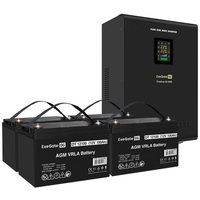 UPS set ExeGate FineSine SX-5000.LCD.AVR.2SH.T + battery DT 12100 (12V, 100Ah), 4 pcsece UPS set ExeGate FineSine SX-5000.LCD.AVR.2SH.T + battery DT 12100 (12V, 100Ah), 4 pcsece