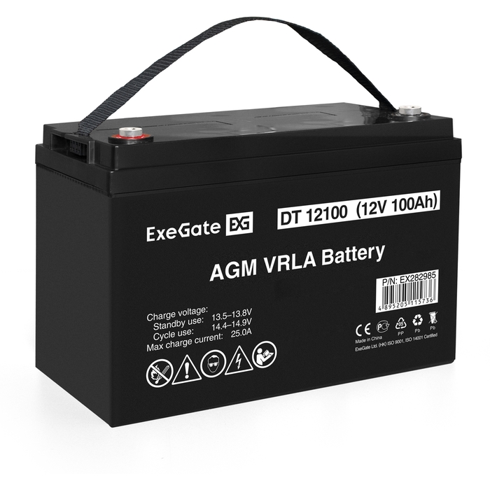 UPS set ExeGate FineSine SX-7000.LCD.AVR.2SH.T + battery DT 12100 (12V, 100Ah), 4 pcsiece UPS set ExeGate FineSine SX-7000.LCD.AVR.2SH.T + battery DT 12100 (12V, 100Ah), 4 pcsiece