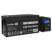 UPS set ExeGate SineTower SZ-600.LCD.AVR.1SH + battery DT 12200 (12V, 200Ah), 1 piece UPS set ExeGate SineTower SZ-600.LCD.AVR.1SH + battery DT 12200 (12V, 200Ah), 1 piece