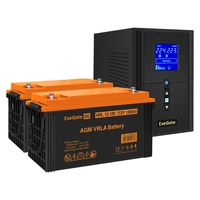 UPS set ExeGate SineTower SZ-1000.LCD.AVR.2SH.1C13.USB + battery HRL 12-120 (12V, 120Ah), 2 pcsece UPS set ExeGate SineTower SZ-1000.LCD.AVR.2SH.1C13.USB + battery HRL 12-120 (12V, 120Ah), 2 pcsece