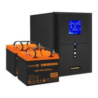 UPS set ExeGate SineTower SZ-2000.LCD.AVR.3SH.1C13.USB + battery HRL 12-33 (12V, 33Ah), 2 pcsece UPS set ExeGate SineTower SZ-2000.LCD.AVR.3SH.1C13.USB + battery HRL 12-33 (12V, 33Ah), 2 pcsece