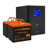 UPS set ExeGate SineTower SZ-2000.LCD.AVR.3SH.1C13.USB + battery HRL 12-75 (12V, 75Ah), 2 pcsece UPS set ExeGate SineTower SZ-2000.LCD.AVR.3SH.1C13.USB + battery HRL 12-75 (12V, 75Ah), 2 pcsece