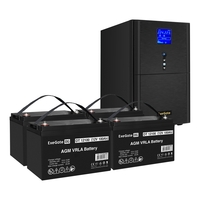 UPS set ExeGate SineTower SZ-5000.LCD.AVR.2SH.1C13.T.RJ.USB + battery DT 12100 (12V, 100Ah), 4 pcsece UPS set ExeGate SineTower SZ-5000.LCD.AVR.2SH.1C13.T.RJ.USB + battery DT 12100 (12V, 100Ah), 4 pcsece