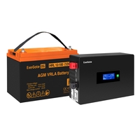 UPS set ExeGate IdealSine SR-600.LCD.2SH + battery HRL 12-100 (12V/100Ah), 1 piece UPS set ExeGate IdealSine SR-600.LCD.2SH + battery HRL 12-100 (12V/100Ah), 1 piece