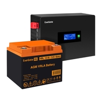 UPS set ExeGate IdealSine SR-1000.LCD.2SH + battery HRL 12-45 (12V/45Ah), 1 piece UPS set ExeGate IdealSine SR-1000.LCD.2SH + battery HRL 12-45 (12V/45Ah), 1 piece