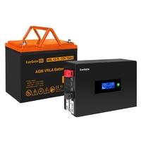 UPS set ExeGate IdealSine SR-1000.LCD.2SH + battery HRL 12-75 (12V/75Ah), 1 piece UPS set ExeGate IdealSine SR-1000.LCD.2SH + battery HRL 12-75 (12V/75Ah), 1 piece