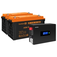 UPS set ExeGate IdealSine SR-1500.LCD.2SH + battery HRL 12-120 (12V/120Ah), 2 pcsece UPS set ExeGate IdealSine SR-1500.LCD.2SH + battery HRL 12-120 (12V/120Ah), 2 pcsece