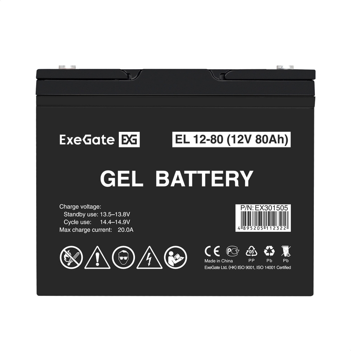 Battery ExeGate EL 12-80-M6 Battery ExeGate EL 12-80-M6