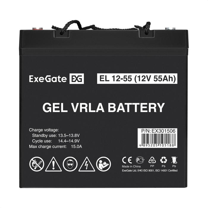 Battery ExeGate EL 12-55-M6 Battery ExeGate EL 12-55-M6