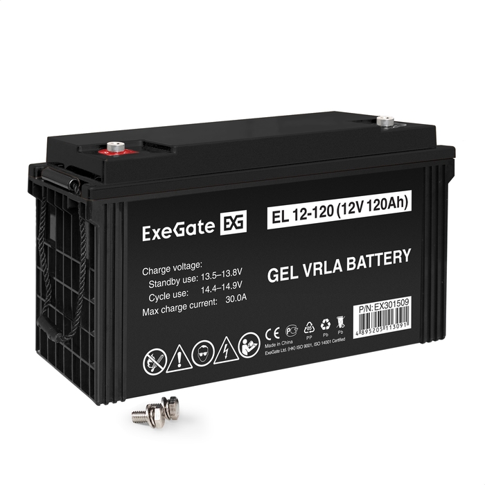 Battery ExeGate EL 12-120-M8 Battery ExeGate EL 12-120-M8