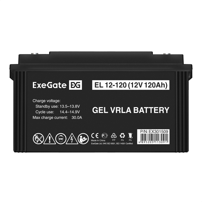 Battery ExeGate EL 12-120-M8 Battery ExeGate EL 12-120-M8