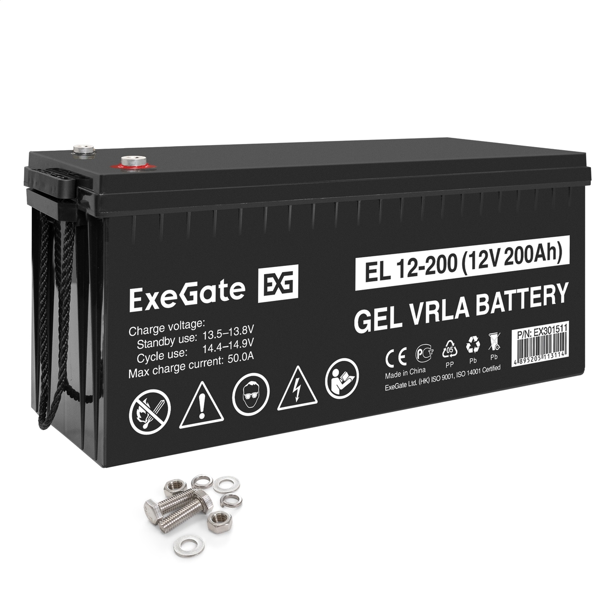 Battery ExeGate EL 12-200-M8 Battery ExeGate EL 12-200-M8