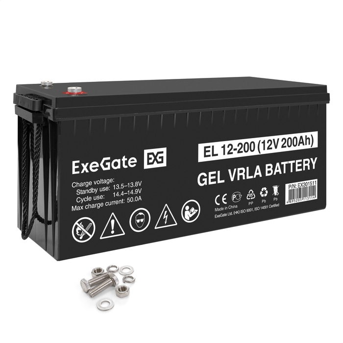 Battery ExeGate EL 12-200-M8 Battery ExeGate EL 12-200-M8