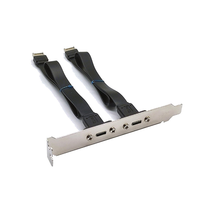 Ports on the back panel