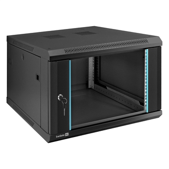 Telecommunication cabinet 19" EC-WM-6U.600.G.BLACK