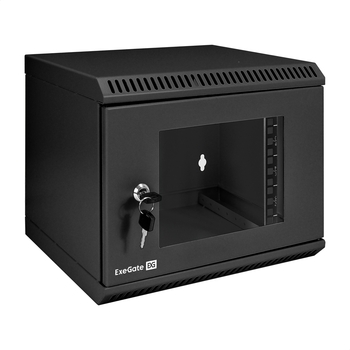 Telecommunication cabinet 10" EC-WM-6U.310.G.BLACK
