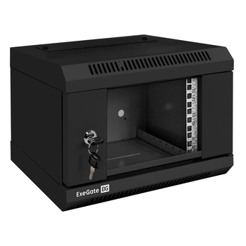 Telecommunication cabinet 10" EC-WM-4U.310.G.BLACK