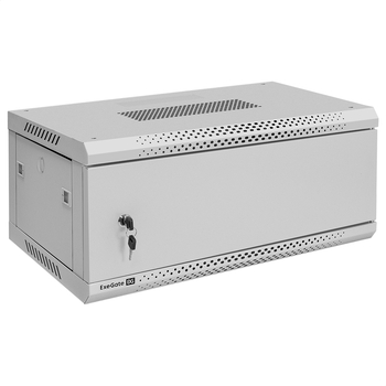 Telecommunication cabinet 19" EC-WM-4U.450.M.GREY