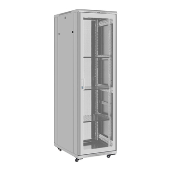 Telecommunication cabinet 19" EC-FS-42U.600.800.V.V.GREY