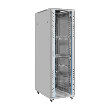 Telecommunication cabinet 19" EC-FS-42U.600.1000.G.V.GREY
