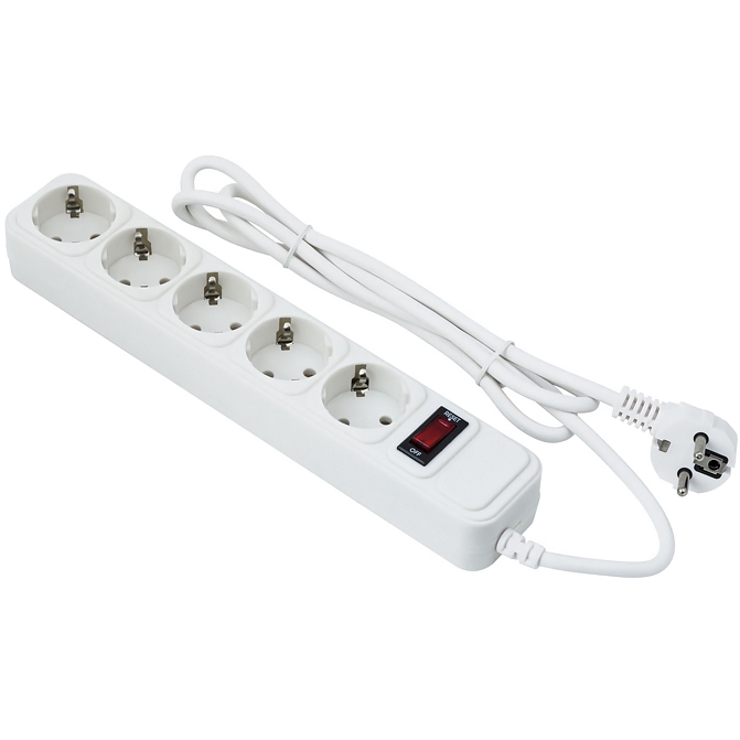 Surge protector ExeGate SP-5-1.8W