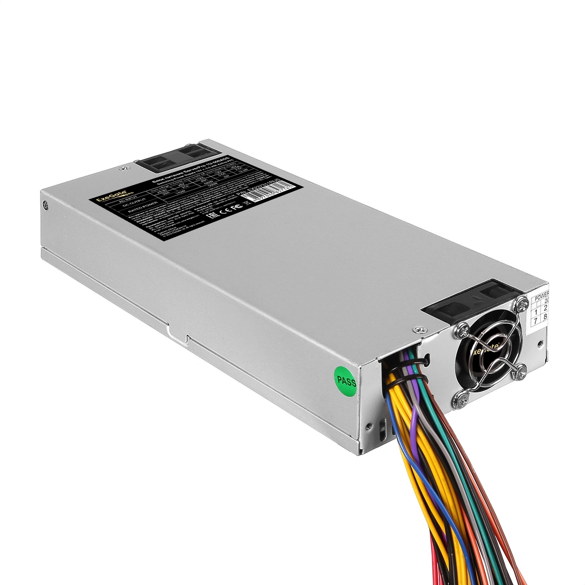Server PSU 500W ExeGate ServerPRO-1U-500AD (80 PLUS® Silver)