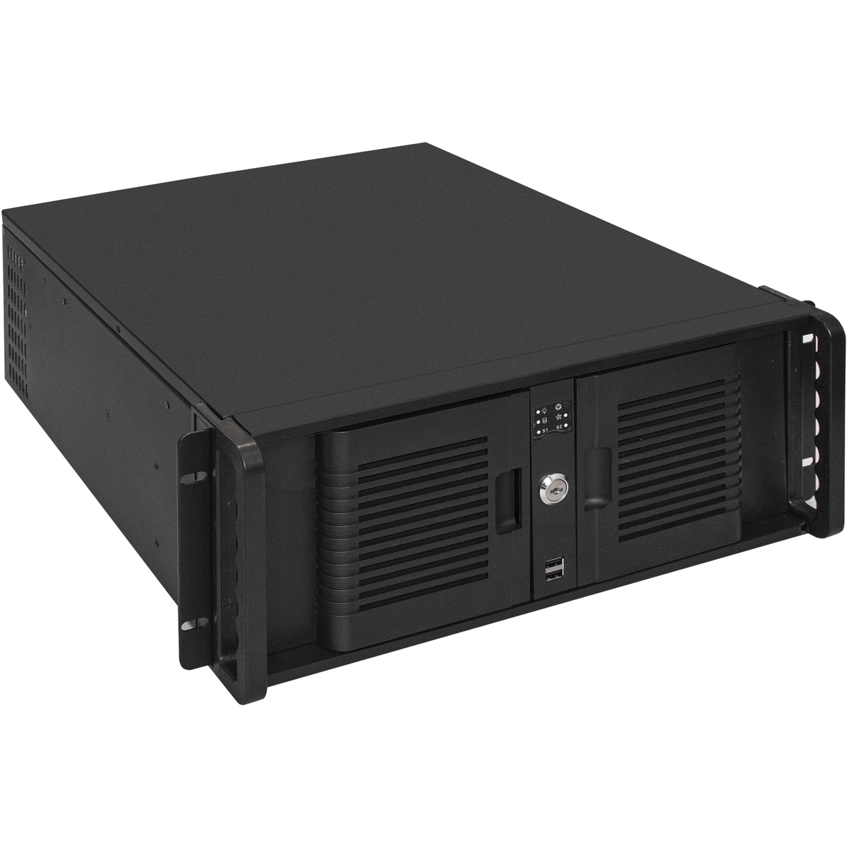 Server case ExeGate Pro 4U480-15/4U4132/RM-800ADS