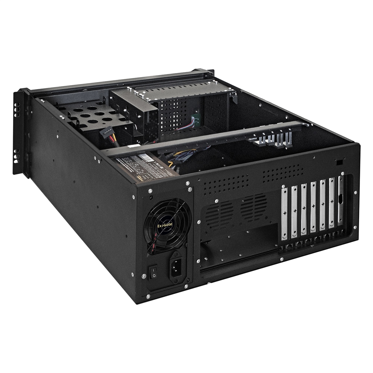 Server case ExeGate Pro 4U450-26/4U4020S/RM-700ADS