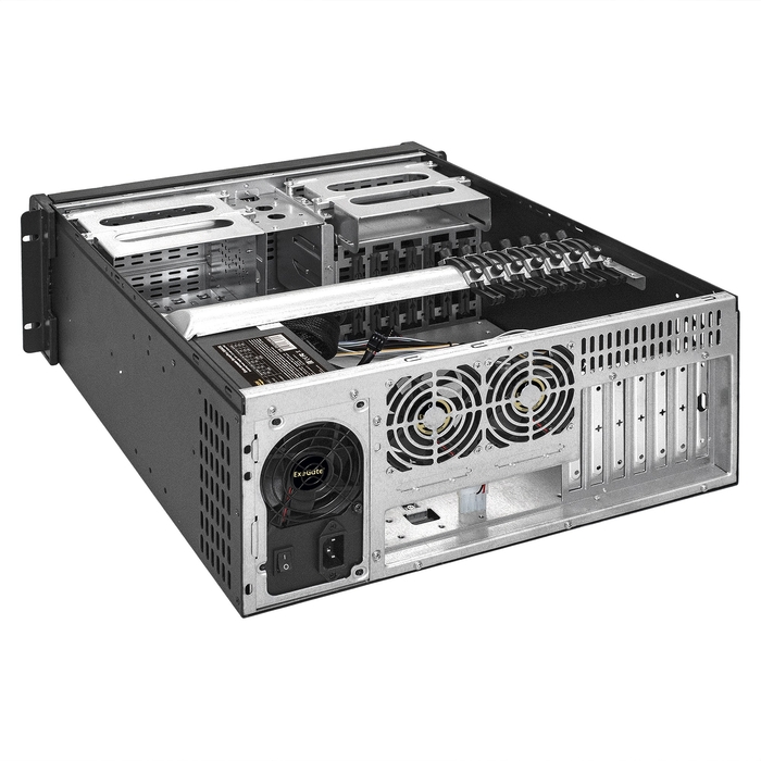 Server case ExeGate Pro 4U480-15/4U4132/RM-600ADS