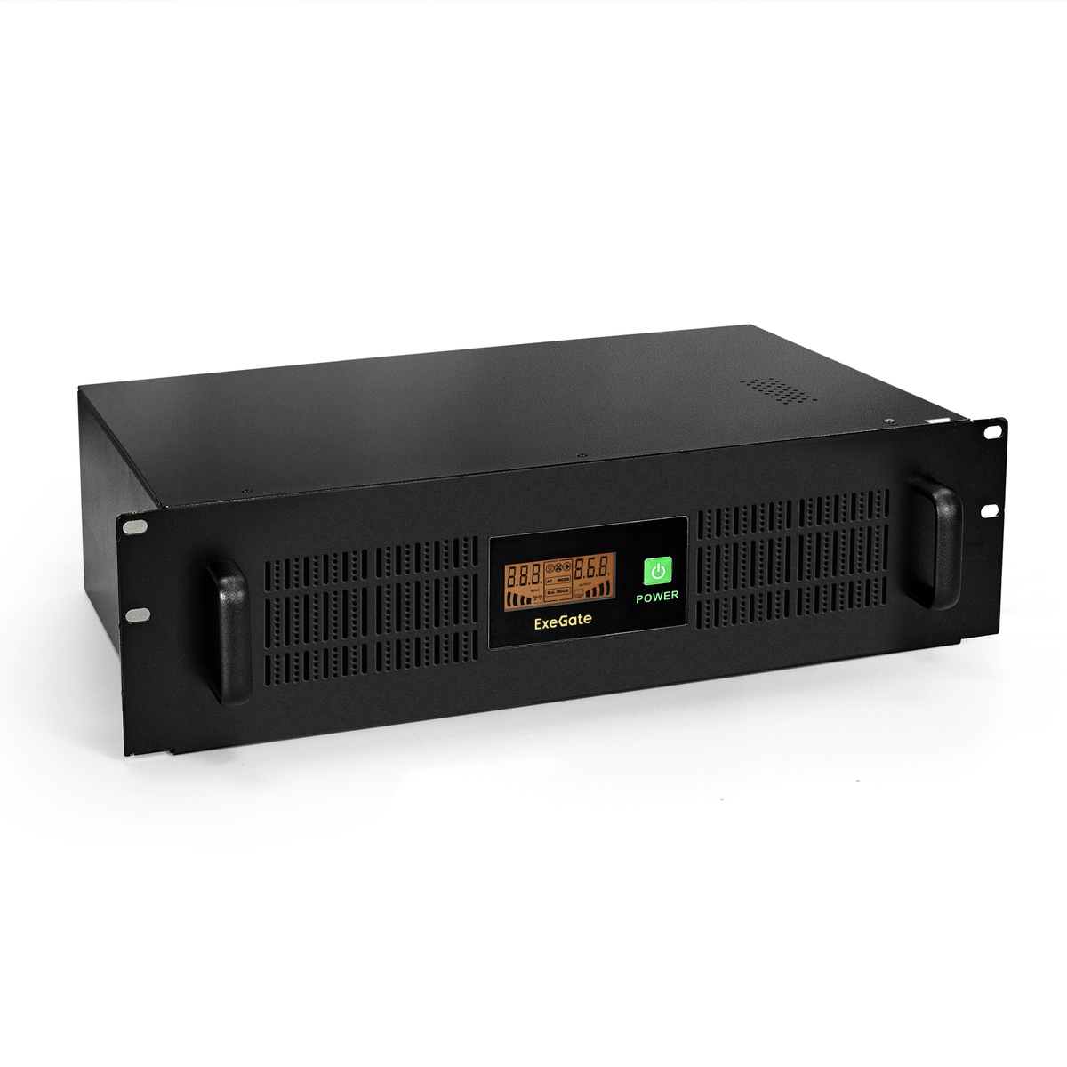 UPS ExeGate ServerRM UNL-1500.LCD.AVR.EURO.RJ.USB.3U