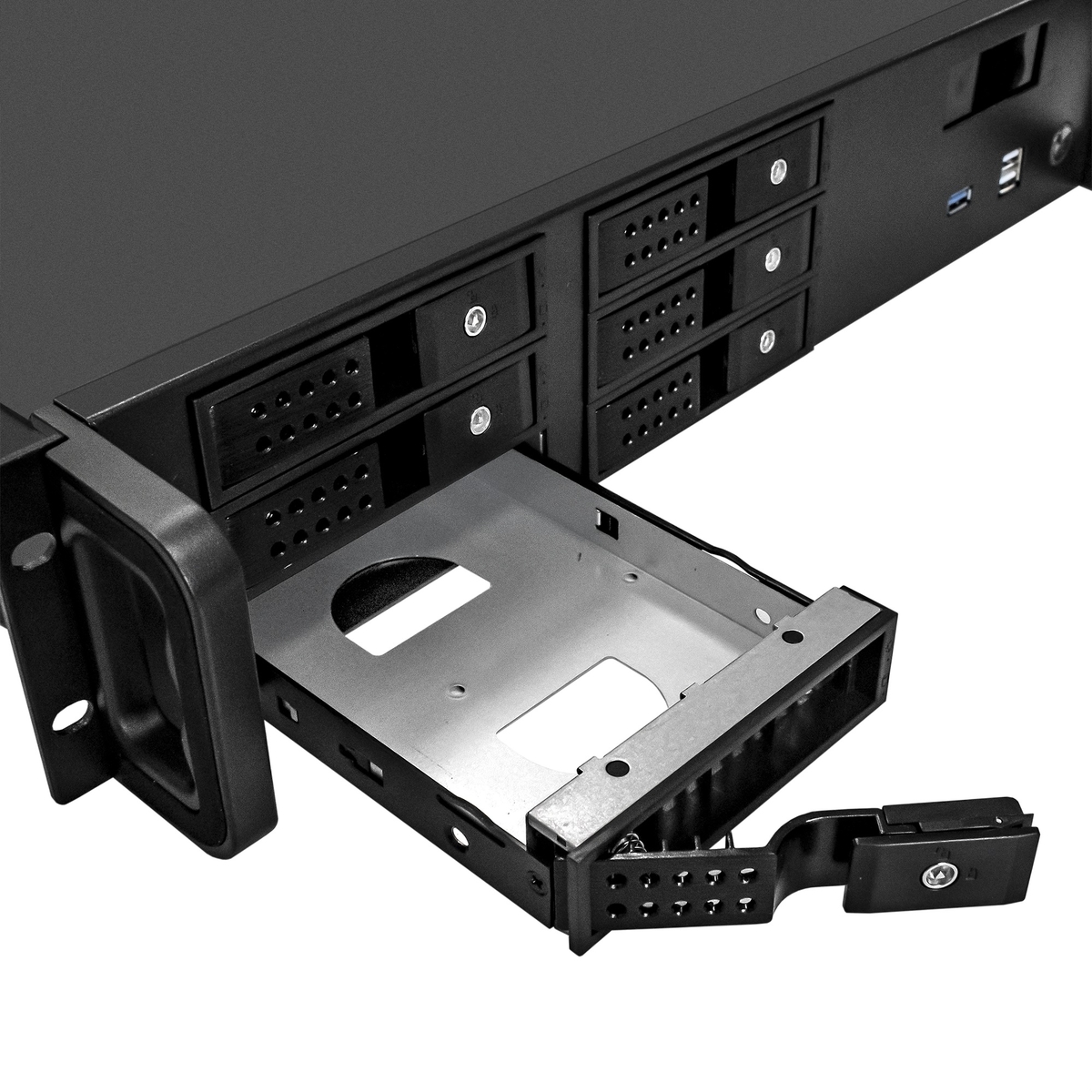 Server case ExeGate Pro 2U480-HS06/500ADS