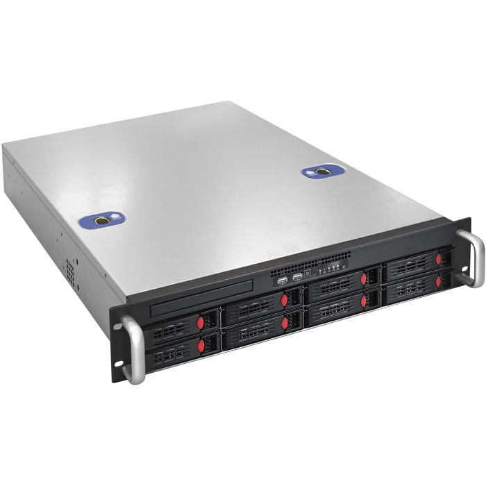 Server case ExeGate Pro 2U550-HS08/1U-800ADS