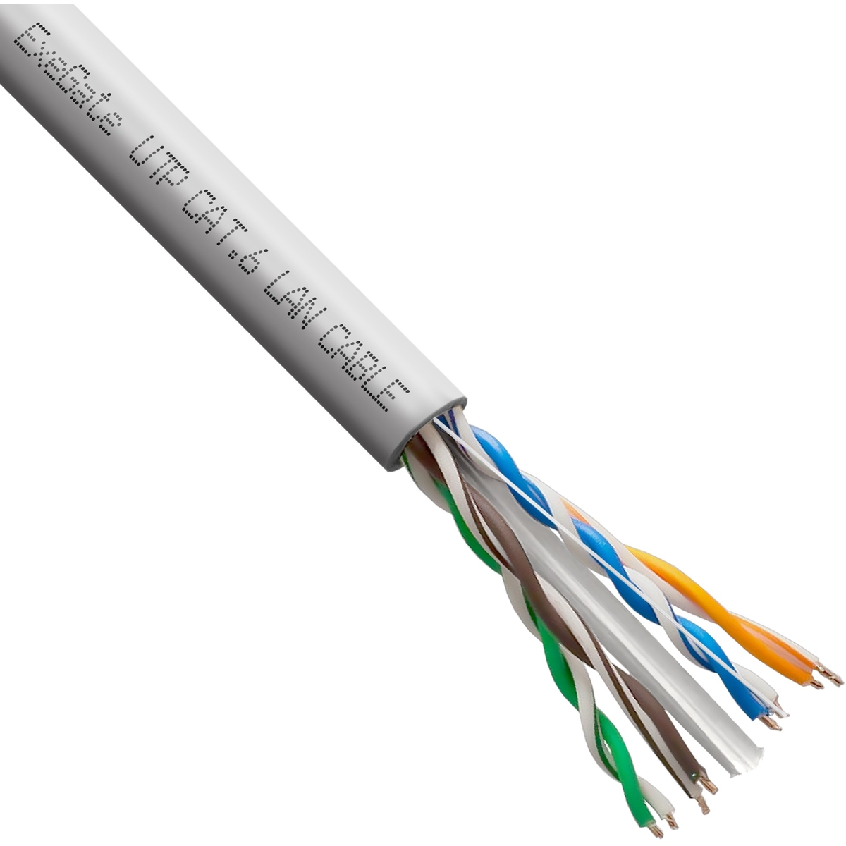 Cable ExeGateUTP4-C6-CU-S23-IN-PVC-GY-305-FLUKE UTP