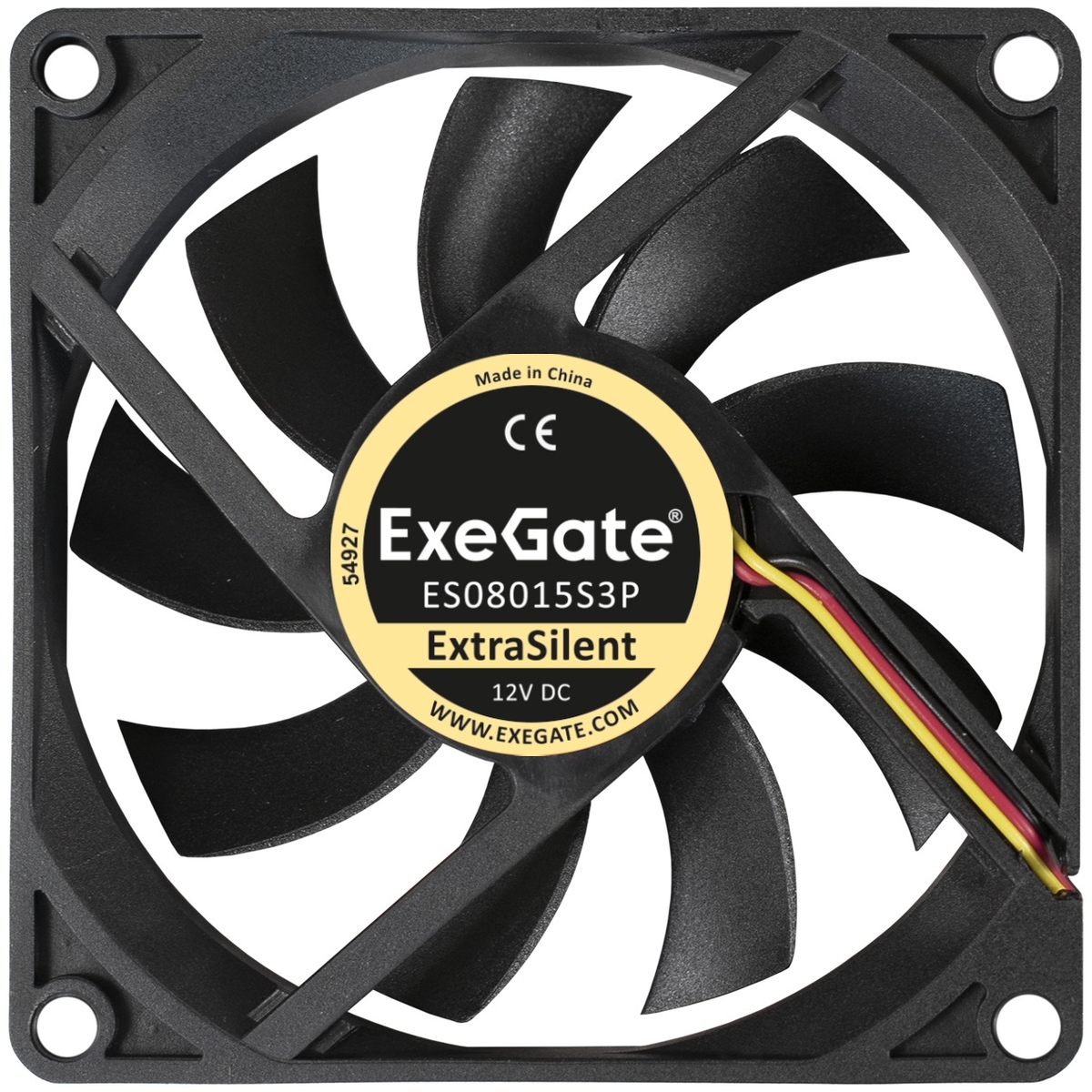 Fan ExeGate ExtraSilent ES08015S3P