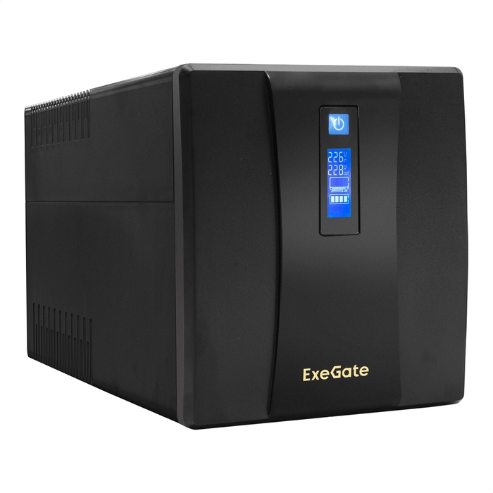 UPS ExeGate SpecialPro Smart LLB-1600.LCD.AVR.4SH