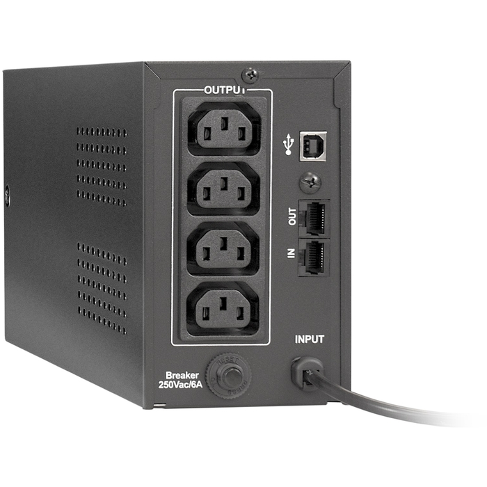 UPS ExeGate Power Back BNB-600.LED.AVR.4C13.RJ.USB