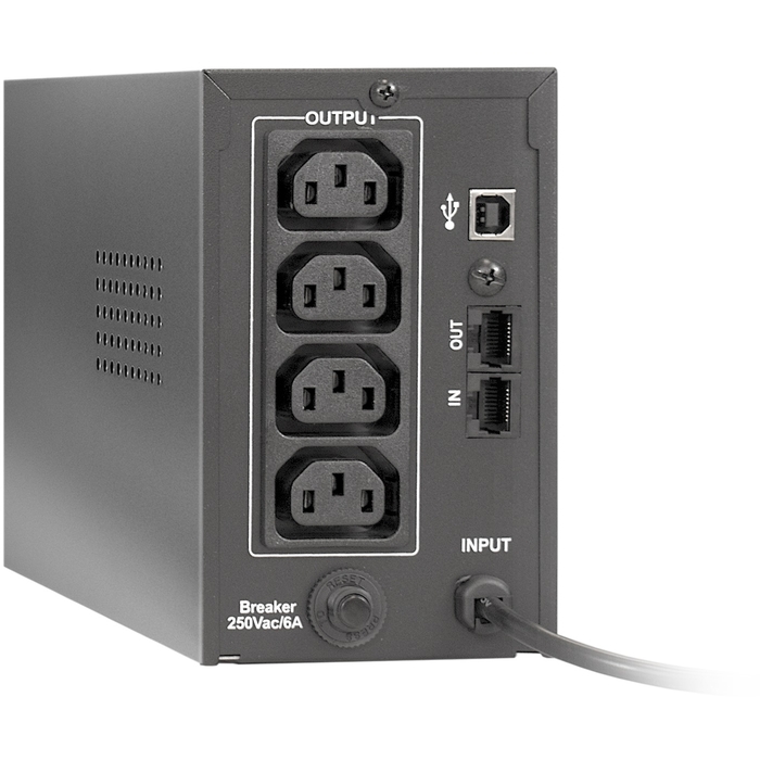 UPS ExeGate Power Back BNB-500.LED.AVR.4C13.RJ.USB