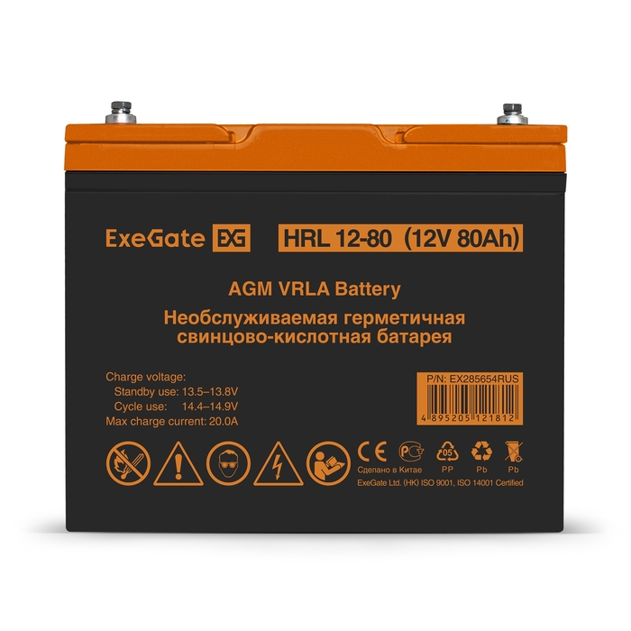 Battery ExeGate HRL 12-80