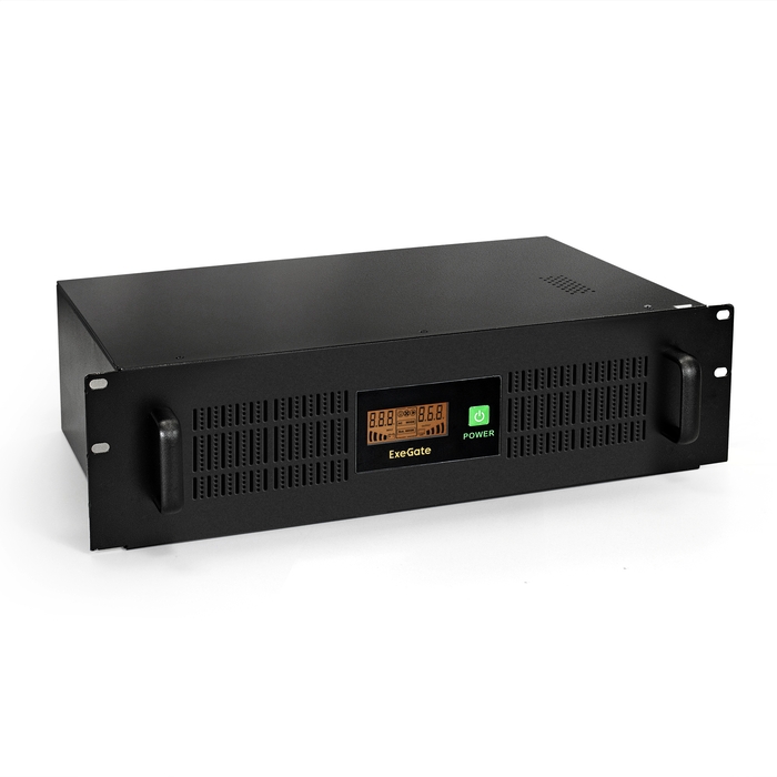 UPS ExeGate ServerRM UNL-1500.LCD.AVR.C13.RJ.USB.3U