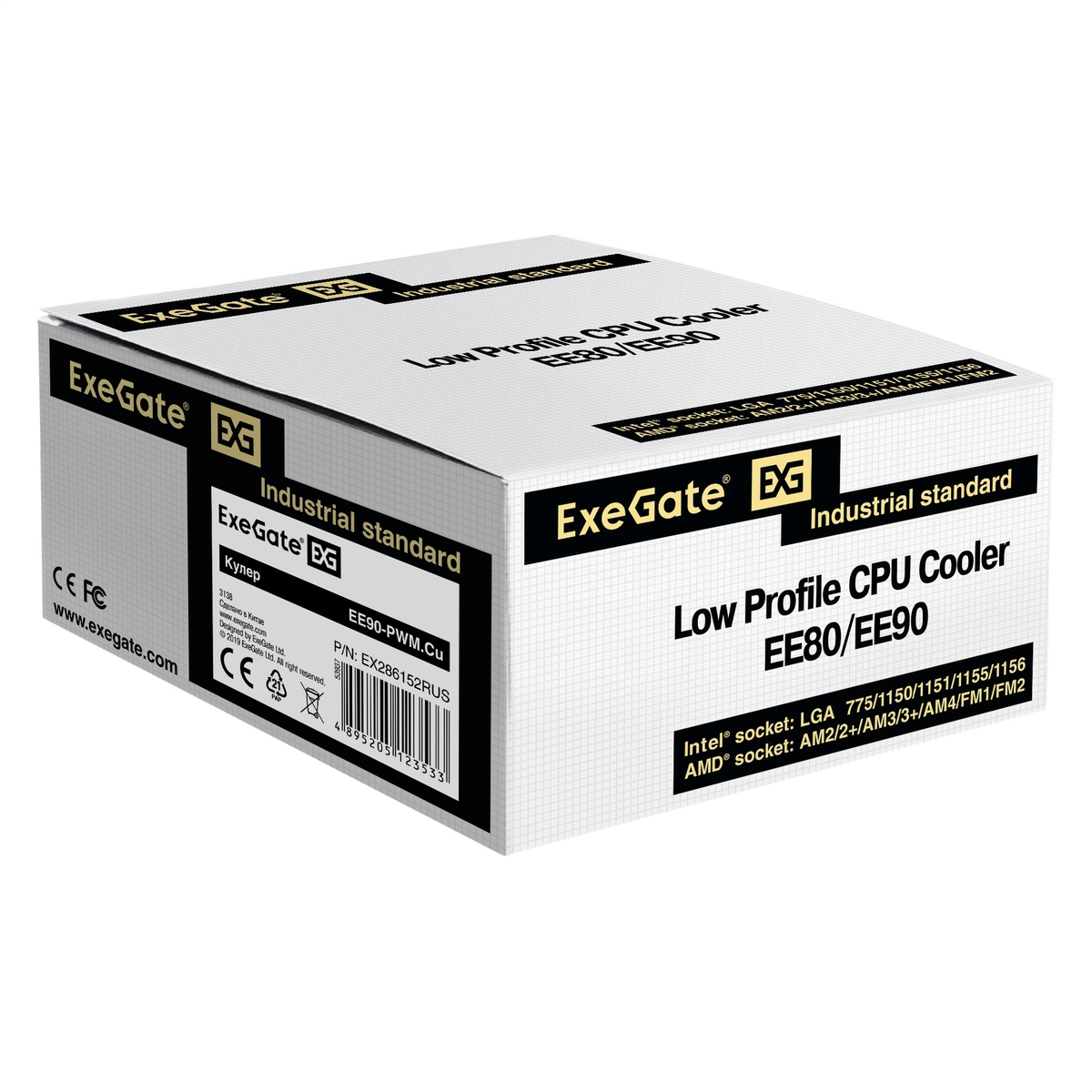 Cooler ExeGate EE90-PWM.Cu