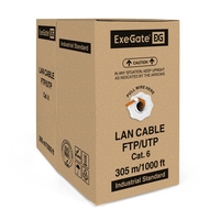 Cable ExeGate FUTP4-C6-CU-S23-IN-LSZH-OR-305 FTP