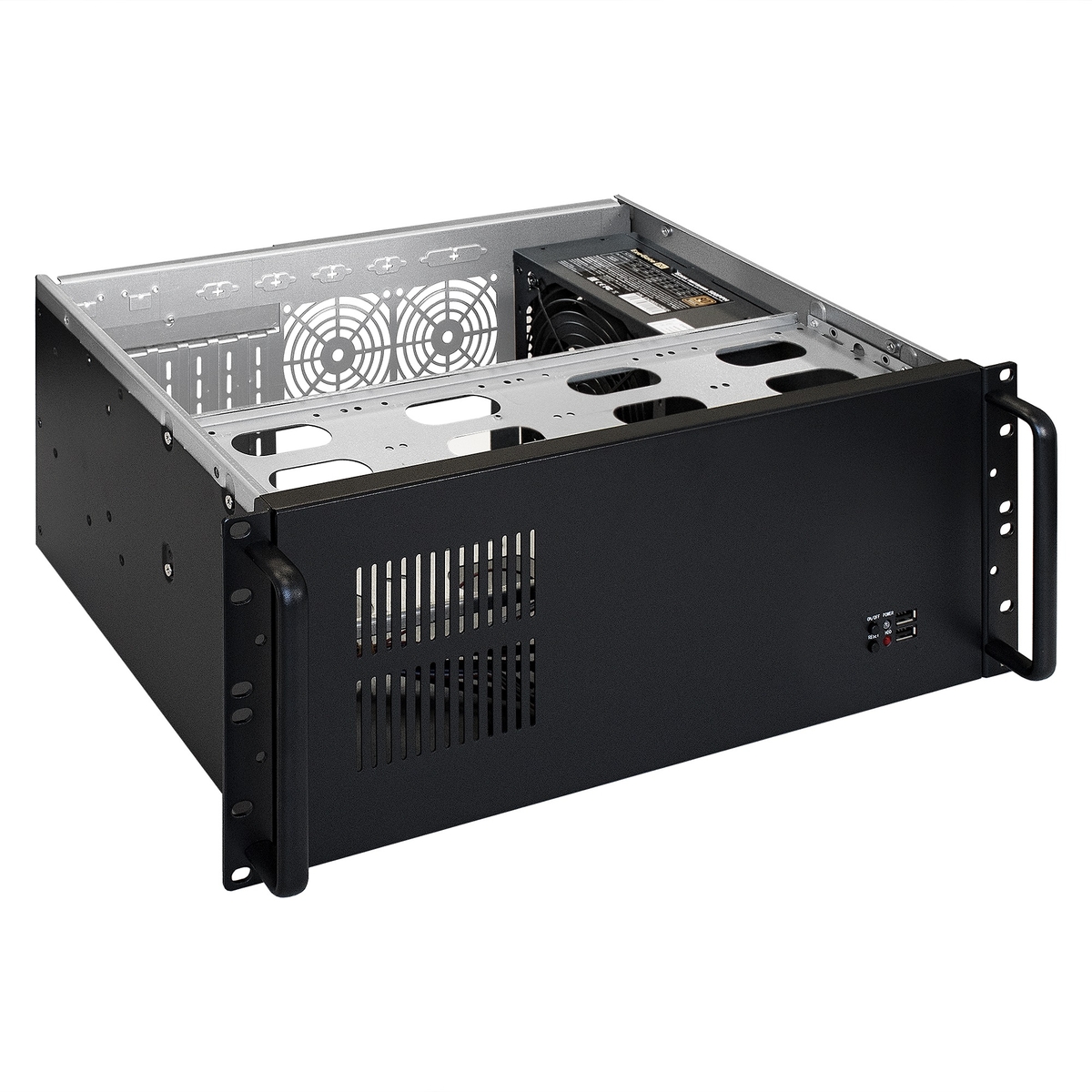 Server case ExeGate Pro 4U300-08/600PPH-SE 80 PLUS Bronze