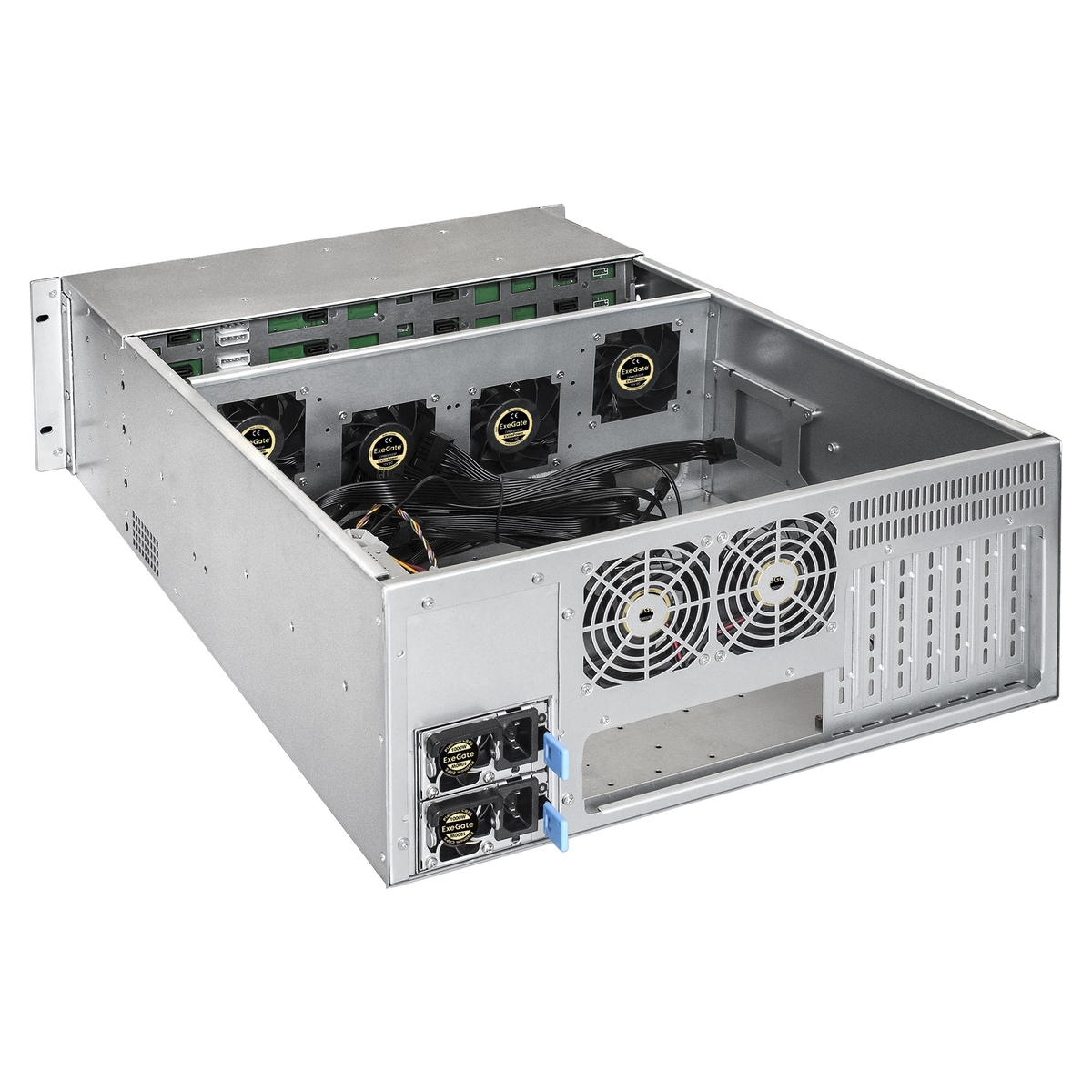 Server platform ExeGate Pro 4U660-HS24/Redundant 2x1000W
