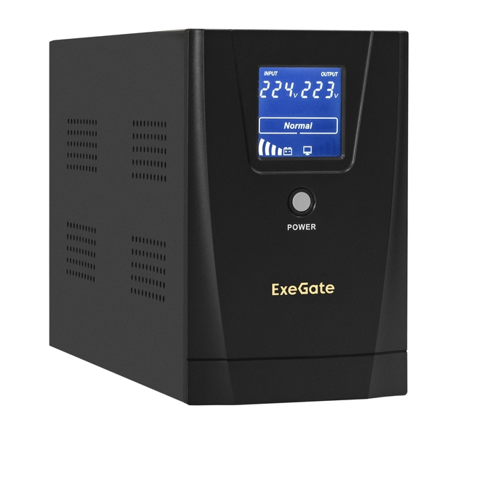 UPS ExeGate SpecialPro Smart LLB-2000.LCD.AVR.1SH.2C13.RJ.USB