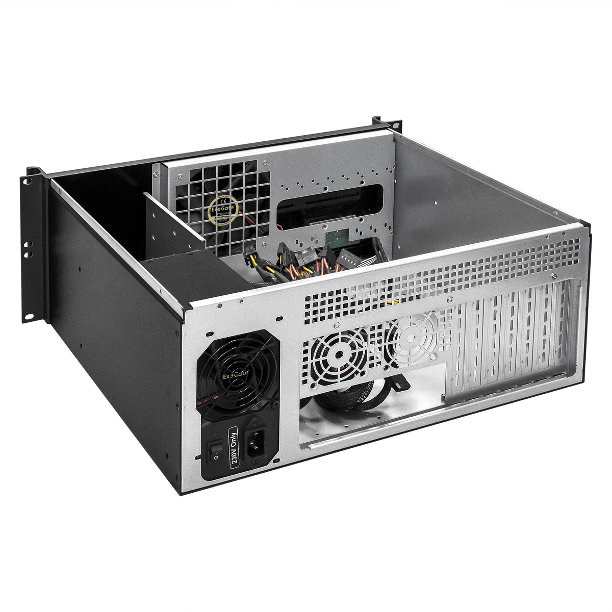 Server case ExeGate Pro 4U390-05/600ADS