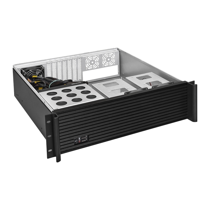 Server case ExeGate Pro 3U450-08/1100RADS